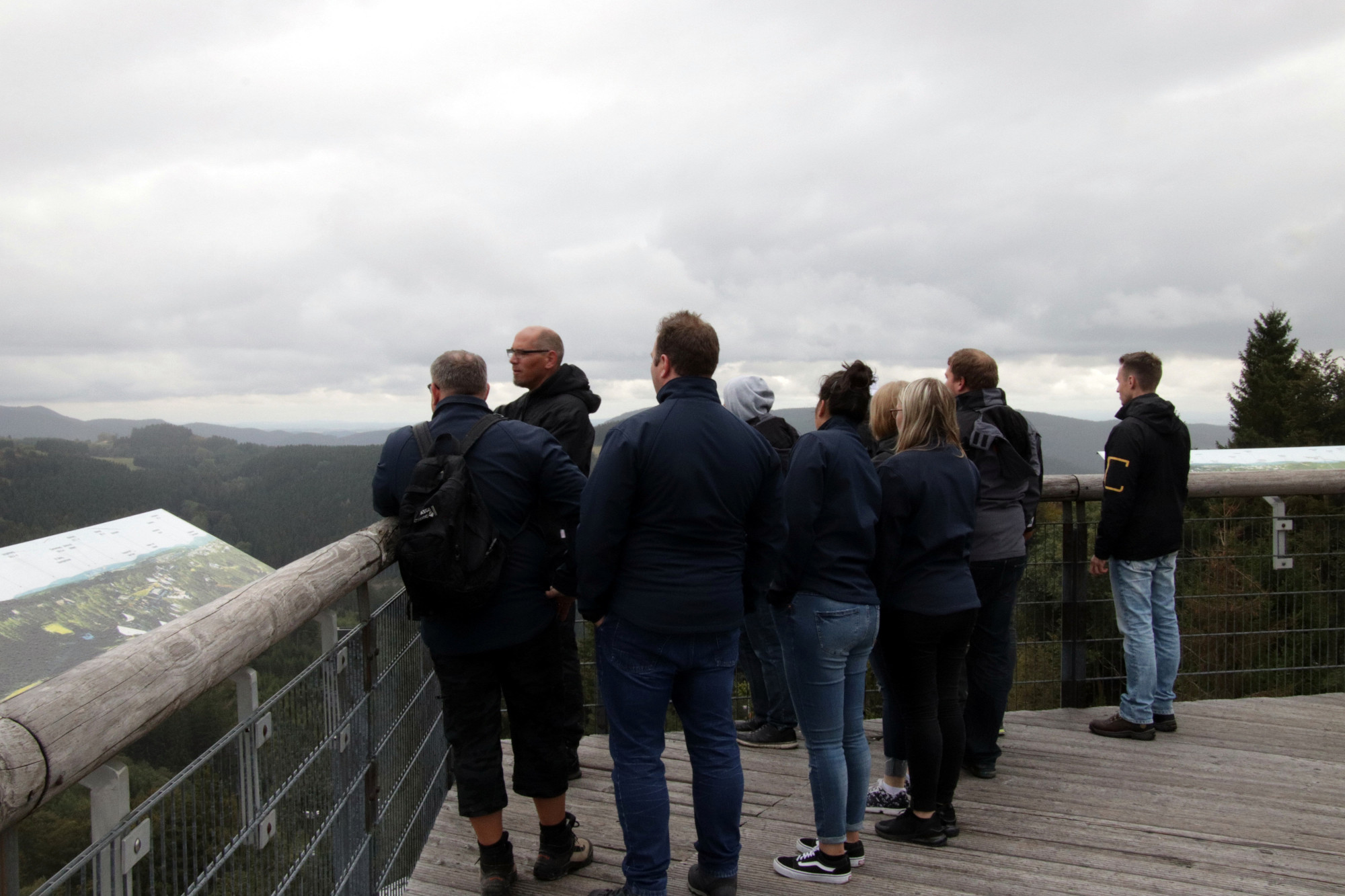 Führung über den Winterberg auf der Panoramabrücke